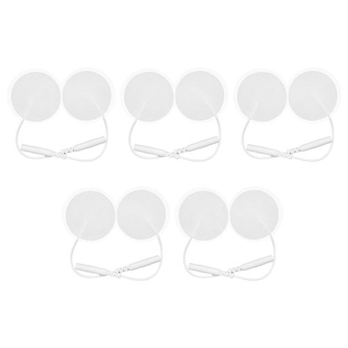 Pack of 10  Pad for Acupuncture  Tens Massager Unit Reusable
