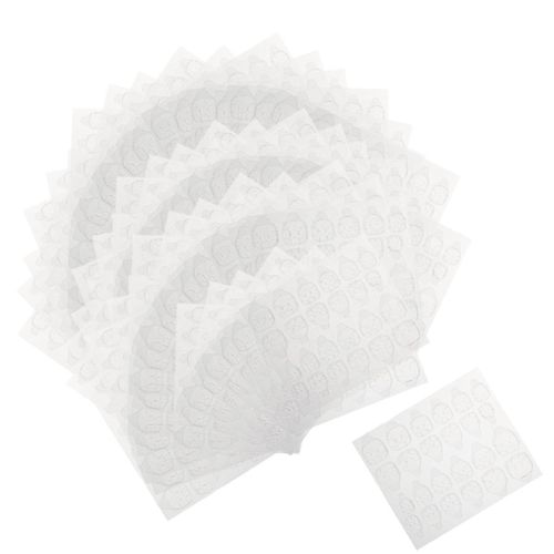 Lot 480pcs Nail Glue Sticker Adhesive Tabs Transparent