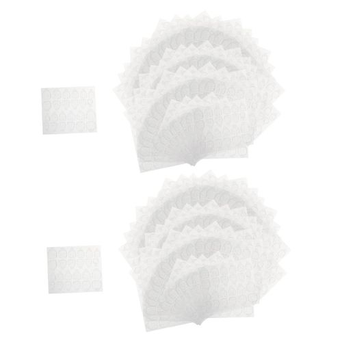 Lot 480pcs Nail Glue Sticker Adhesive Tabs Transparent