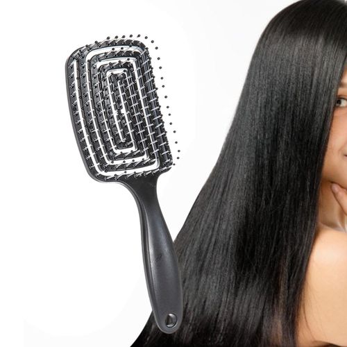 Vent Hair Brush Hair Household Styling Tool For All Black