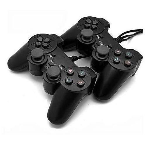 Twin USB GamePad Double Shock Controller For PC