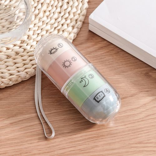 Waterproof Colourful Tablet Dispenser for Husehold Goods