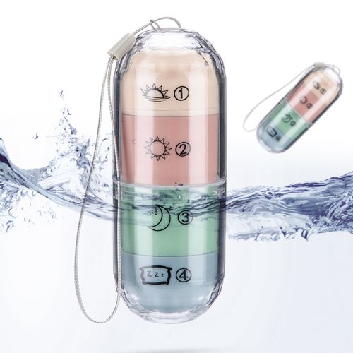 Waterproof Colourful Tablet Dispenser for Husehold Goods