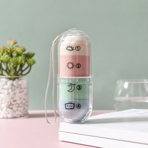 Waterproof Colourful Tablet Dispenser for Husehold Goods