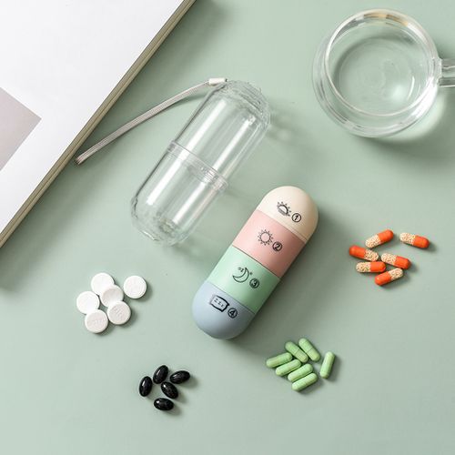 Waterproof Colourful Tablet Dispenser for Husehold Goods