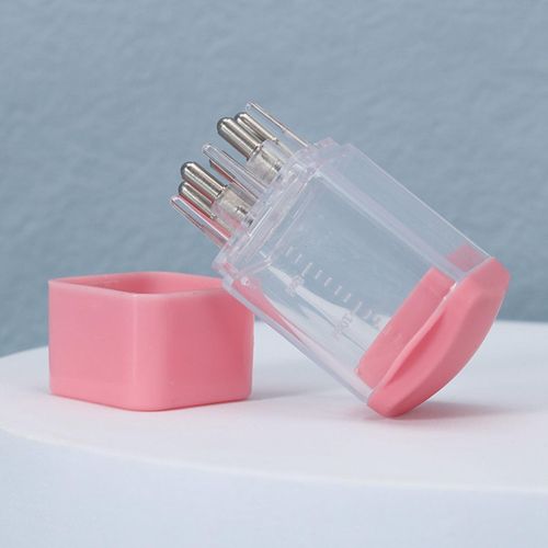 Scalp Comb, Hair Oil Bottle Brush Mini Hair  Head Pink