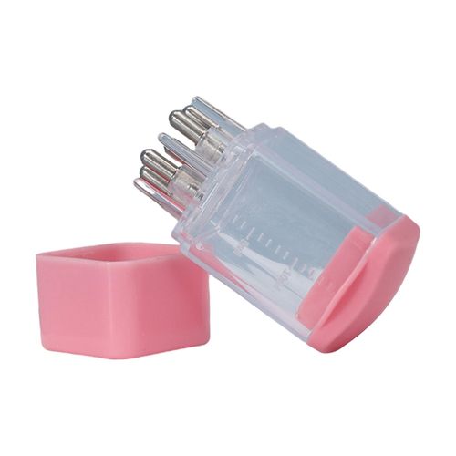 Scalp Comb, Hair Oil Bottle Brush Mini Hair  Head Pink