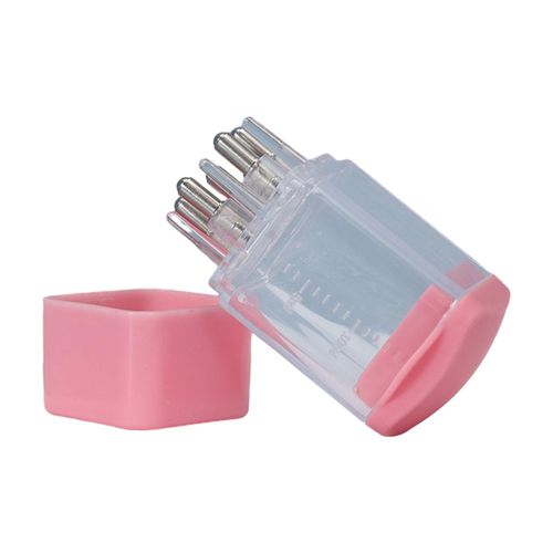 Scalp Comb, Hair Oil Bottle Brush Mini Hair  Head Pink