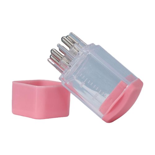 Scalp Comb, Hair Oil Bottle Brush Mini Hair  Head Pink