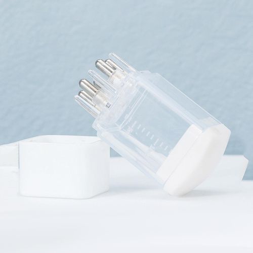 Scalp Comb, Hair Oil Bottle Brush Mini Hair  Head White