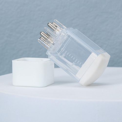 Scalp Comb, Hair Oil Bottle Brush Mini Hair  Head White