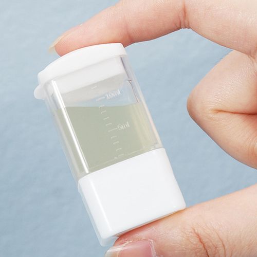 Scalp Comb, Hair Oil Bottle Brush Mini Hair  Head White