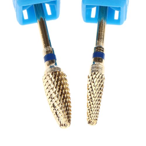 2pcs Electric Carbide Drill File Manicure Blue