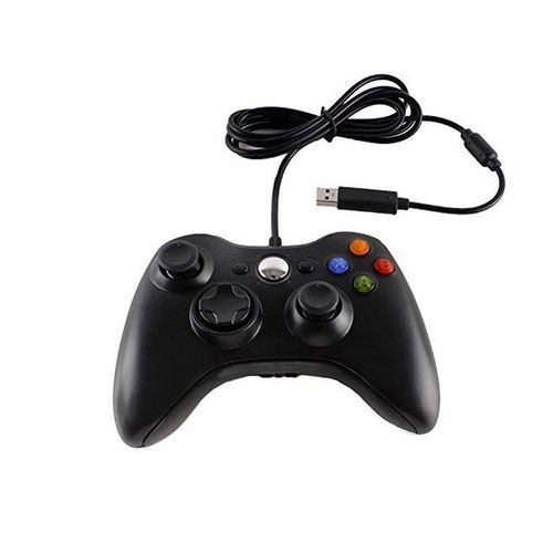 Microsoft Xbox 360 And PC USB Wired Controller - Black