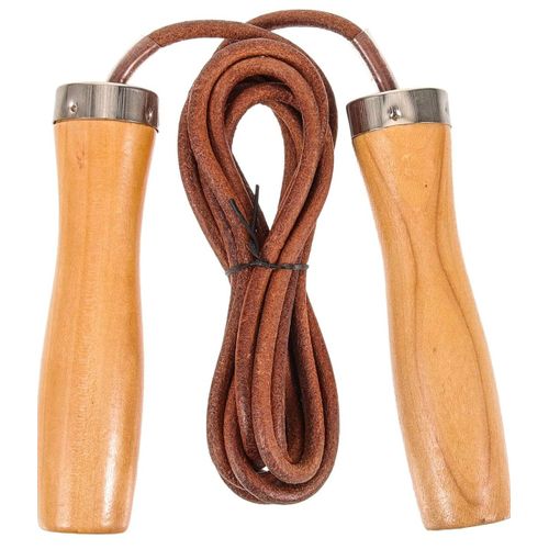 New leather skipping rope