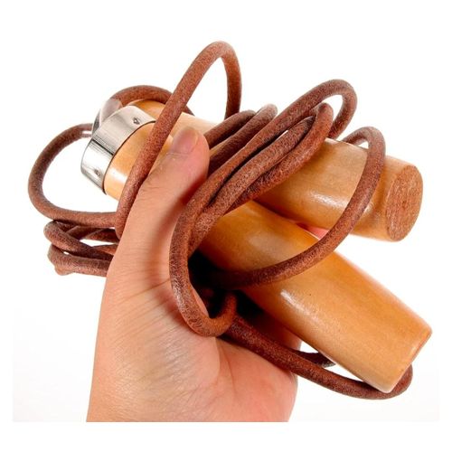 New leather skipping rope