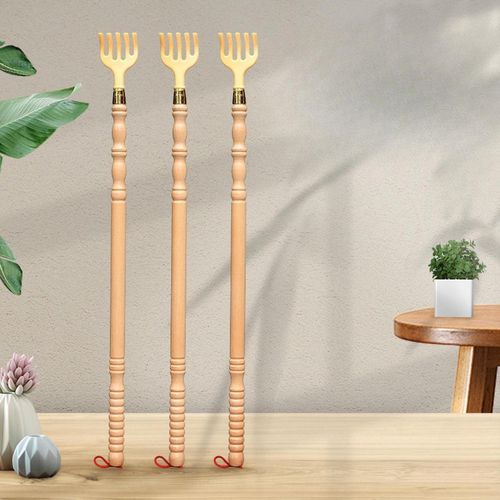 Back Scratcher Long Grab Reach Wood Sturdy Men Women Back