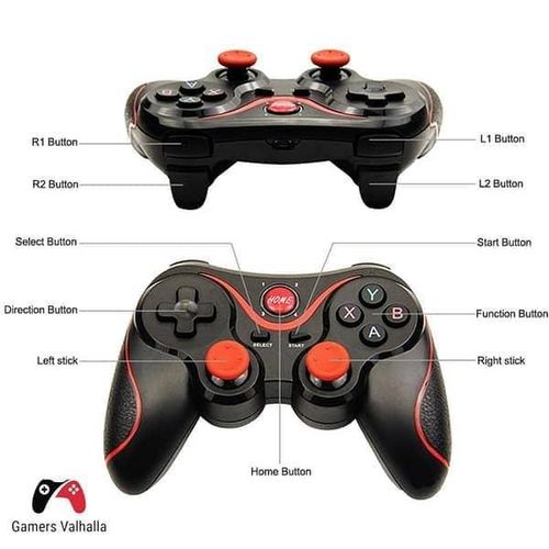 Terios T3 gamepad Wireless Bluetooth game controller Android system, IOS and PC Joystick