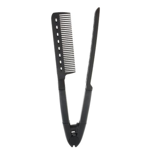 Hot Hair Straightener Comb Hairdressing Styling Tool
