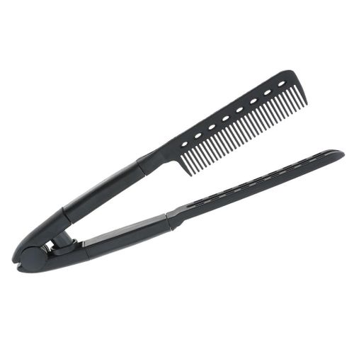 Hot Hair Straightener Comb Hairdressing Styling Tool