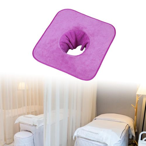 Table Towel Message Bed  Medium Violet