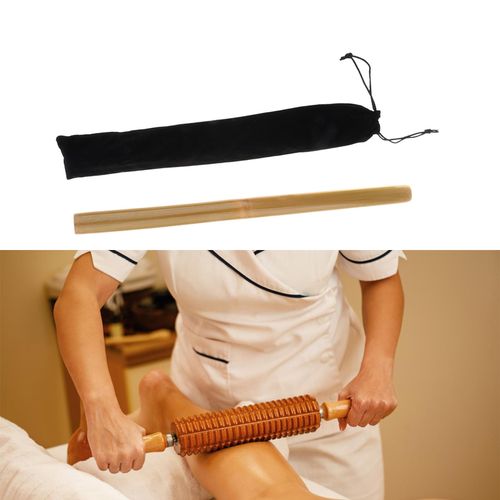 Massager Tool Guasha Scraping Stick 42x2.5cm With Bag