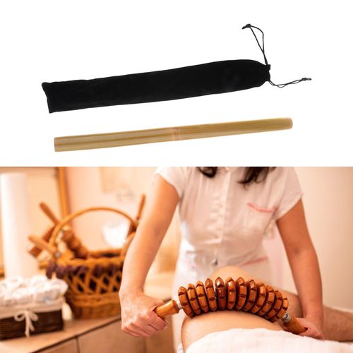 Massager Tool Guasha Scraping Stick 42x2.5cm With Bag