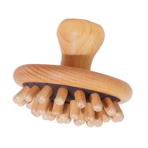 Wooden Massage Comb For Women Men Scalp Massager Round Air