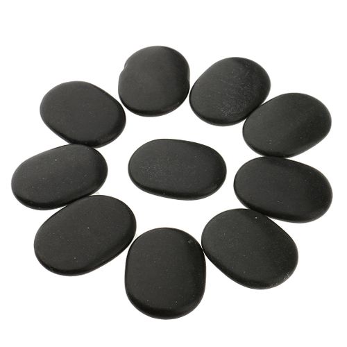 10pcs/Set Hot Spa Rock Basalt  Massage  Natural  Kit