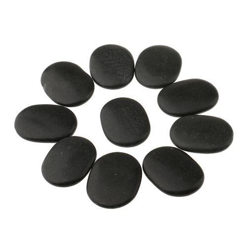 10pcs/Set Hot Spa Rock Basalt  Massage  Natural  Kit