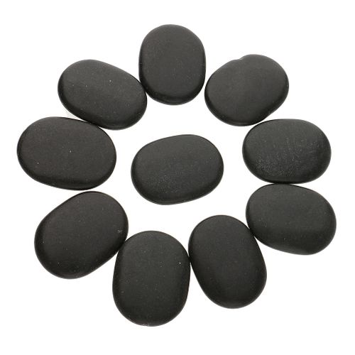 10pcs/Set Hot Spa Rock Basalt  Massage  Natural  Kit