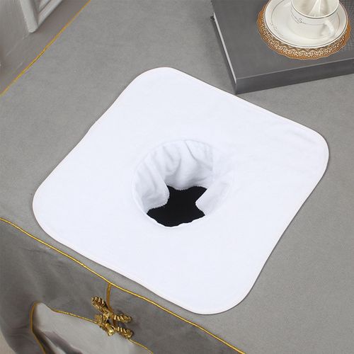 Table Towel Message Bed   White