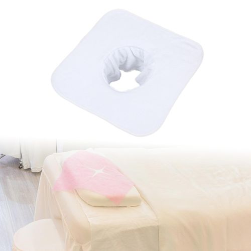 Table Towel Message Bed   White