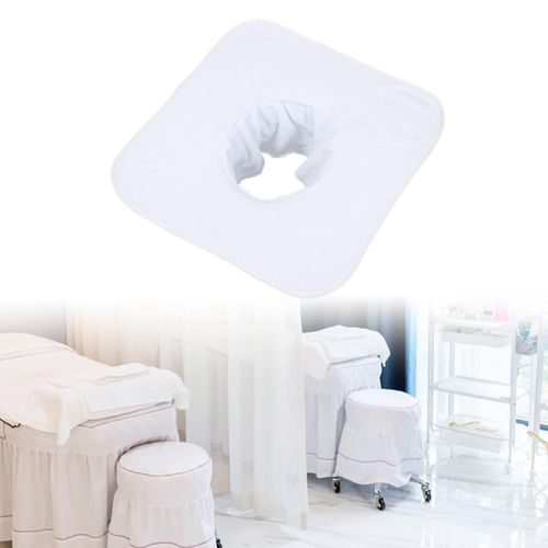 Table Towel Message Bed   White