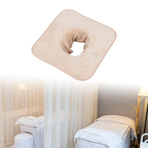Table Towel Message Bed  Light Brown