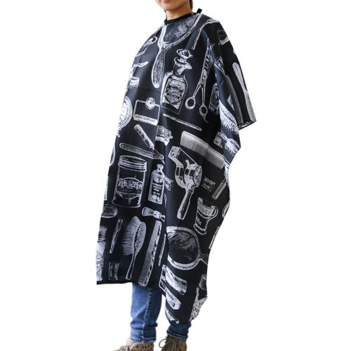 2x Fashion Capes Salon Hairdresser Hair Cutting Gowns With