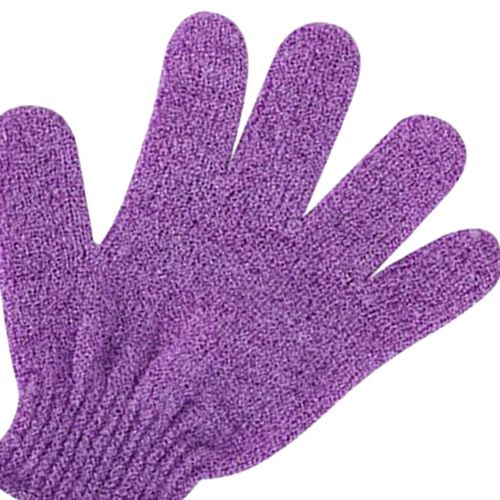 Set Of 3 Pairs Double Sided Exfoliating Gloves Body