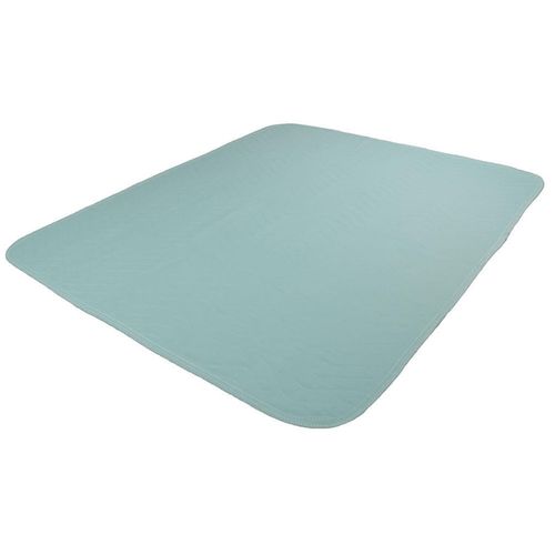 Reusable Underpad Absorbent Bedwetting Bedpad Bed 90x150cm Green Blue