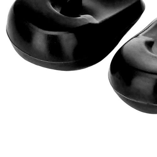 2 Pieces Reusable Silicone Earmuffs Ear Cover Black