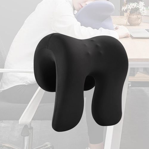 Headrest Pillow For Neck Multi Use Solid Black