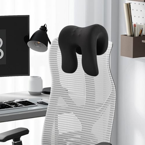 Headrest Pillow For Neck Multi Use Solid Black