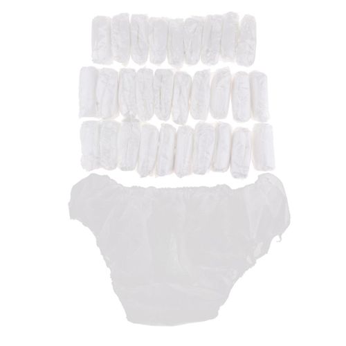 30pcs Disposable Underwear Travel Panties Briefs for Women Men Travel