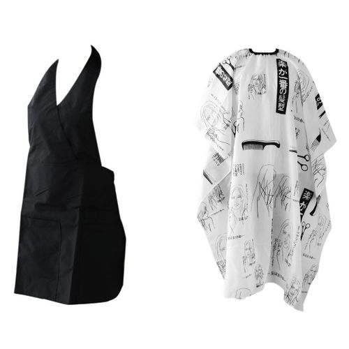 Waterproof Hair Cut Hairdressing Cape Gown+ Hairdresser