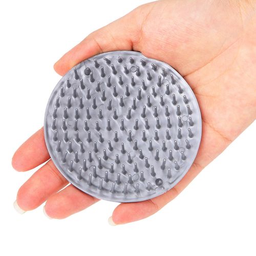 Hair Scalp Massager Shampoo Brush for Promote Hair Growth Head Gray