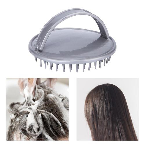 Hair Scalp Massager Shampoo Brush for Promote Hair Growth Head Gray