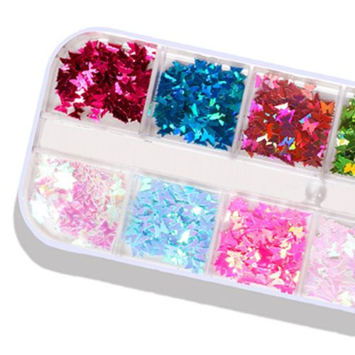 Nails Glitter Paillette Tinsel Makeup Face Eyes