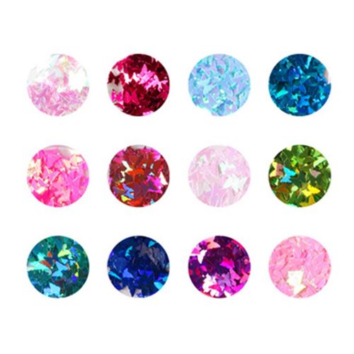 Nails Glitter Paillette Tinsel Makeup Face Eyes