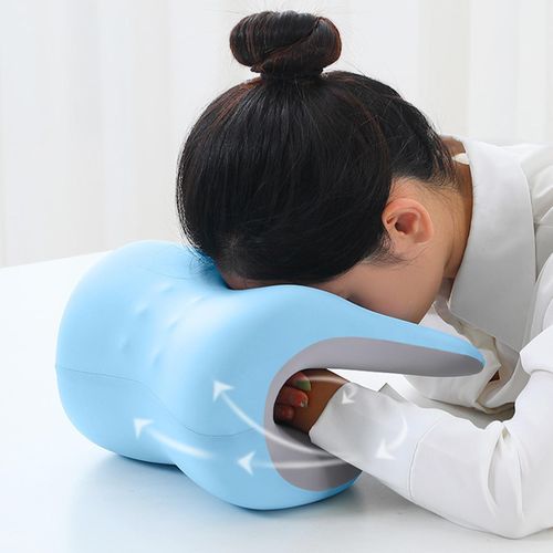 Headrest Pillow For Neck Multi  Gray