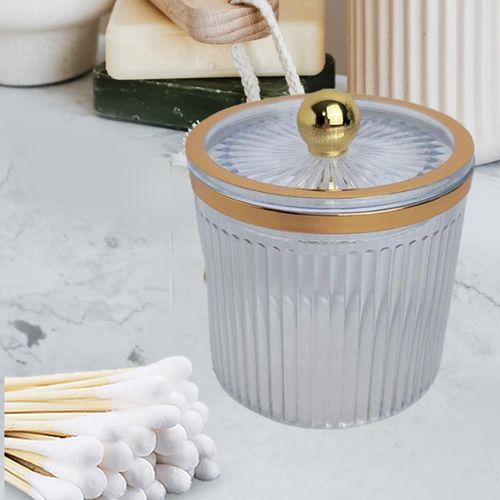 Makeup Cotton Swab Ball Pad Holder Qtip Dispenser For
