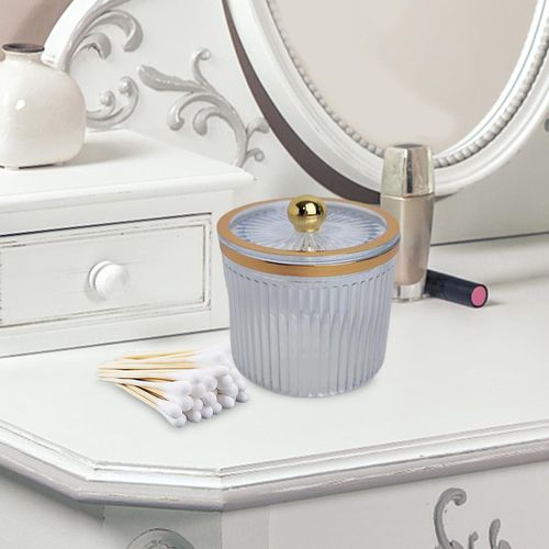 Makeup Cotton Swab Ball Pad Holder Qtip Dispenser For